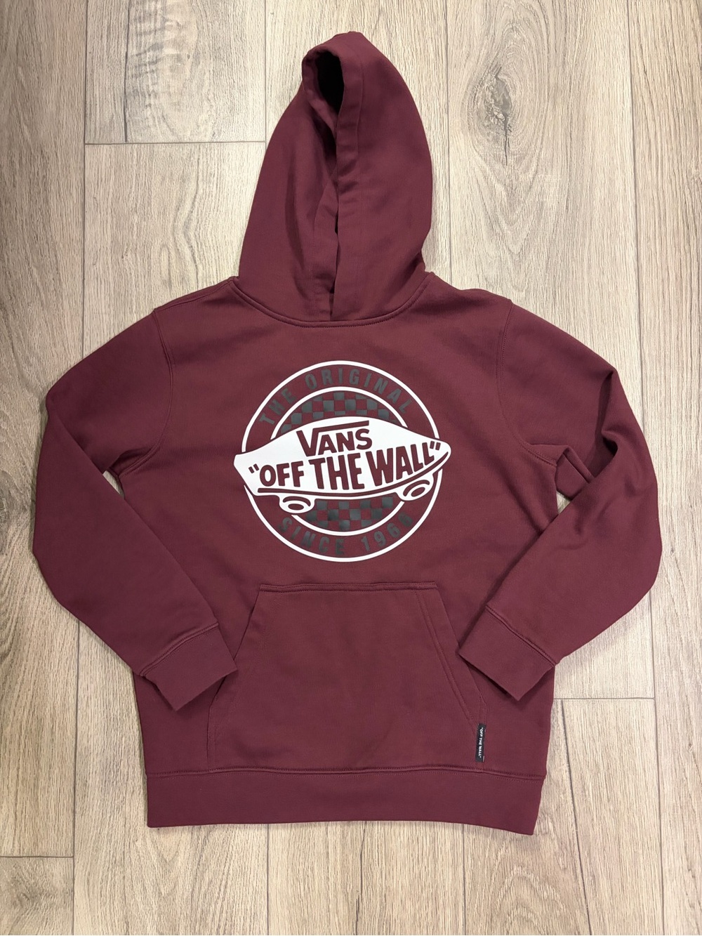 Like New- Vans off the wall hoodie YL